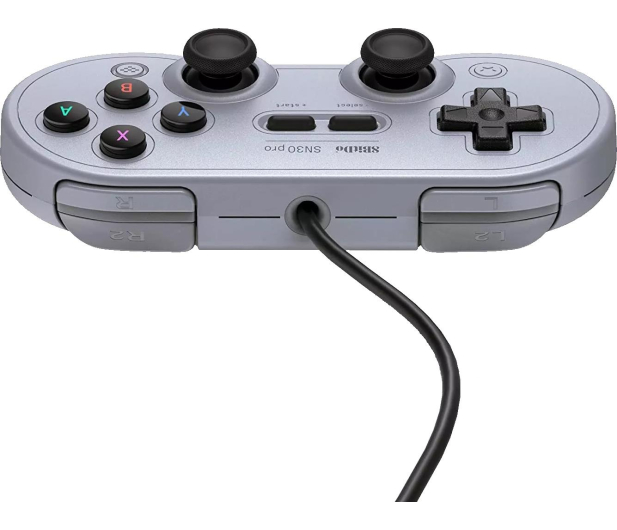 8BitDo SN30 Pro USB Gamepad - Gray Ed - 1106097 - zdjęcie 3